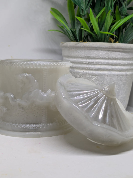 Decorative storage jar