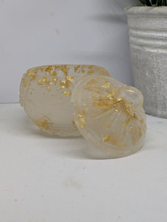 Christmas bubble jar