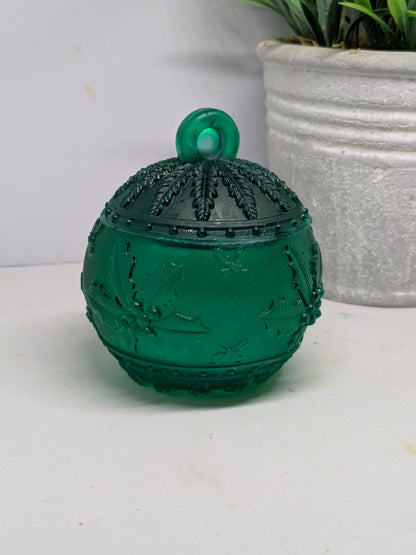 Christmas bubble jar