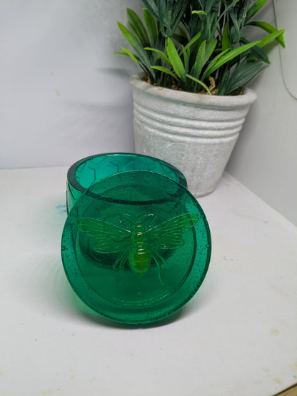 Bee design trinket jar