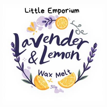 Lavender & Lemon wax melt