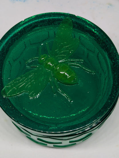 Bee design trinket jar